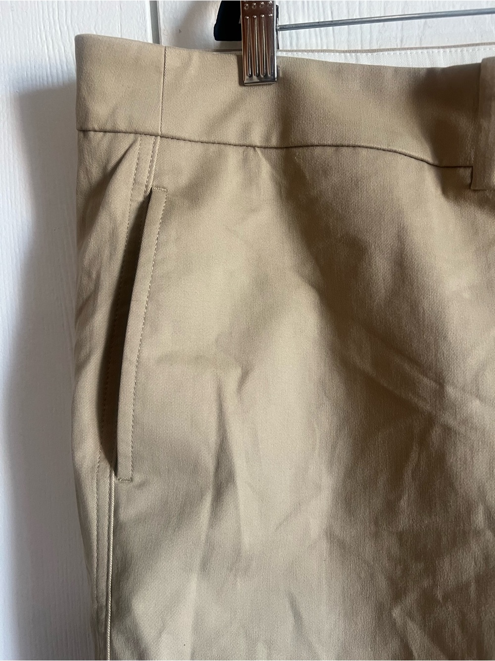 Alex Eagle X J.Crew Stretch Chino Pant Toasted Sesame Size 24 NWT - Picture 4 of 12